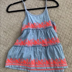 Boho L kids sun dress